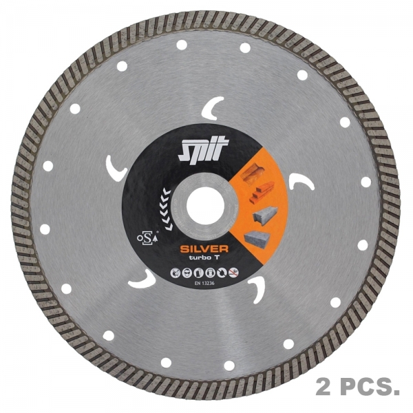 Diamantscheiben-Set Spit Silver Turbo D150mm