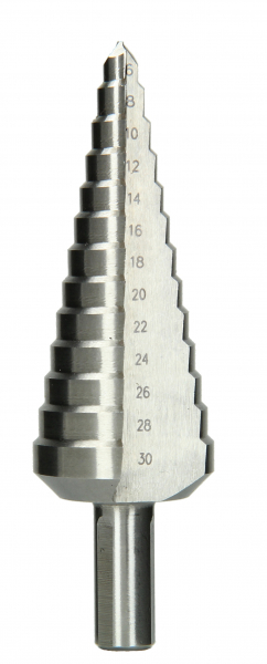 Stufenbohrer HSS 4-20mm Schaft: 8mm 4mm Stufen