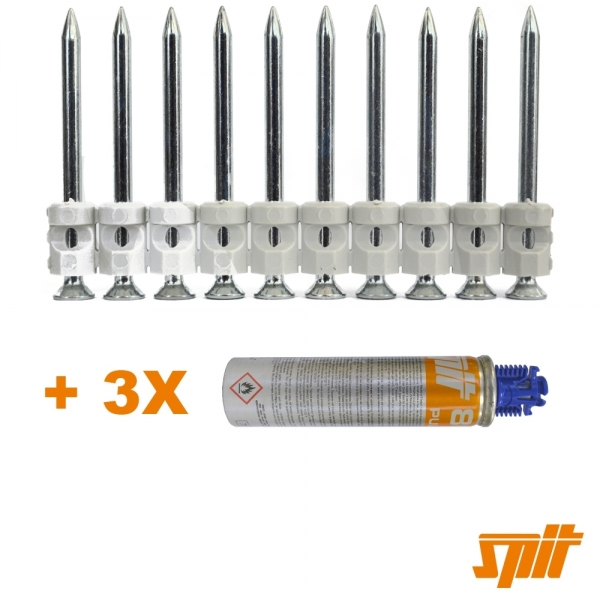 Spit Pulsa 800 Nägel C6-40 (1.500 Stk. + Gas)