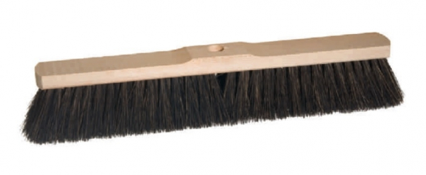 Saalbesen aus Sattelholz, schwarz 50cm