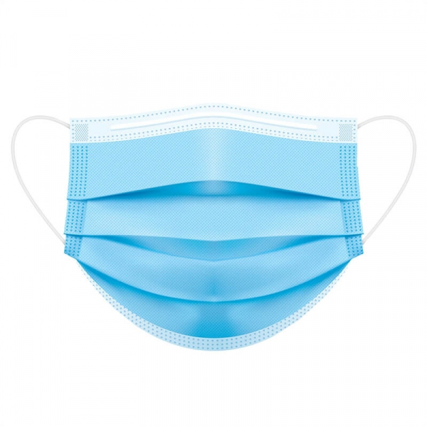 Medizinische Maske Typ IIR blau 3-lagig 50er Pack