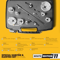 Vorschau: AMBOSS Lochsägen-Set 11tlg. inkl. Aufnahmen +Verl. Vorschau: AMBOSS Lochsägen-Set 11tlg. inkl. Aufnahmen +Verl.