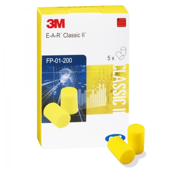 Gehörschutz-Stöpsel "3M CLASSIC 2" 5 Paar / Pack