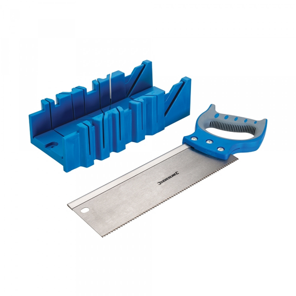 Gehrungslade mit Säge 300 x 90 mm