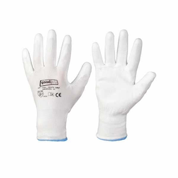 Schutzhandschuhe WHITE GRIP EN 388 Gr. 10