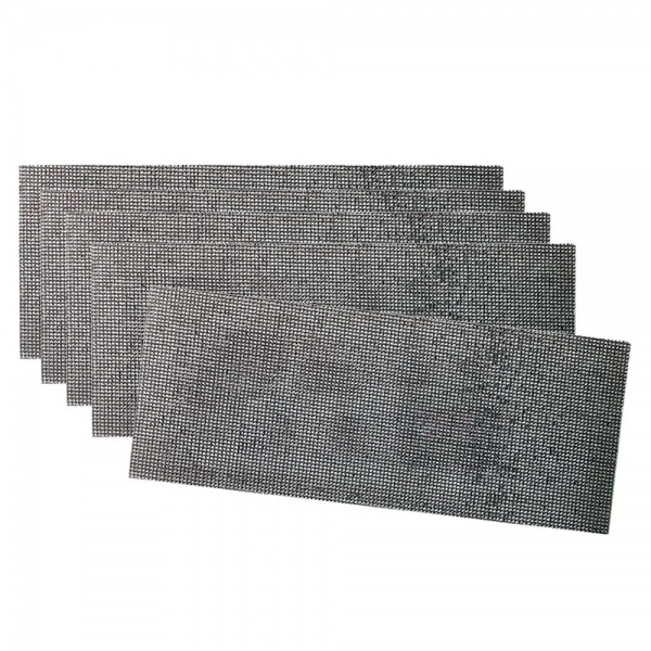 5 x Schleifgitter Silicium Carbid K100 93 x 280mm