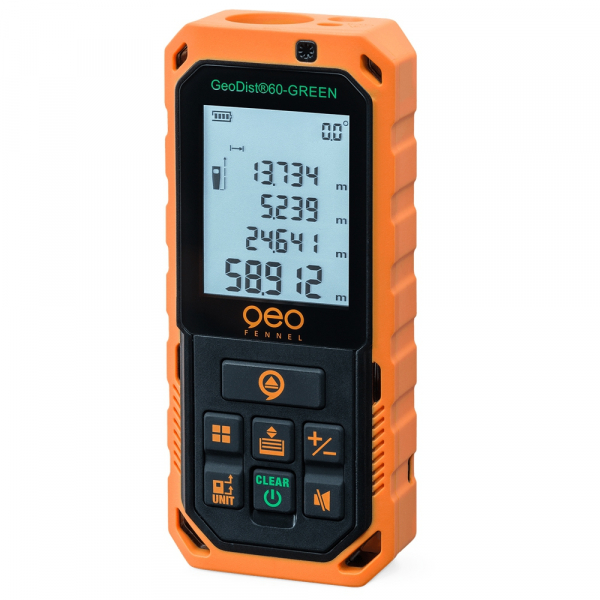 Laser-Entfernungsmesser 60m GeoDist 60 GREEN